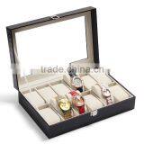 C101 ANPHY Leatherette High Quality Watch Display Box 12 Units thumbnail-2