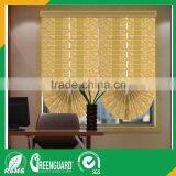 Polyester Fabric Fan Shaped Roman Style Roller Shades Blinds From Factory Indoor Blinds thumbnail-3