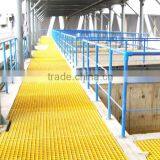 corrosion resistant fiberglass platform, anti-slip frp walking platform