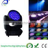 19pcs rgbw 4in1 osram led zoom wash moving head light