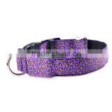 Yl68 Promotional Items LED Leopard Dog Collars Pet Belt Flash Pet Collar thumbnail-1