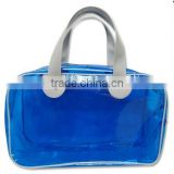 plastic transparent clear pvc women handbags