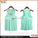 OEM Latest Fashion Design Western Lady Tops Images Summer Sports Sleeveless Modal Women Top