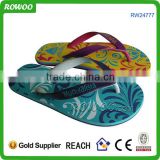 2016 manufacturers china beach kids double color sandal shoes