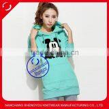 China Supplier Custom Women Hooded Sweatshirt With Embroidered thumbnail-1