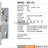 Europe Standard High Quality 9230 Aluminum Door Lock Body thumbnail-1