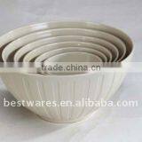 Fashionable Design Eco Friendly Plastic Heat-resistant Nut Bowl Set