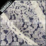6 Discount Hot Sales High Quality White Nylon Polyester Flower Pattern Lace for Women Dress/curtain 7030