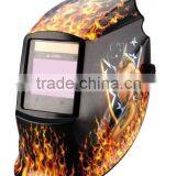 OEM Sexy Girl Decal Large View Area Laser Oxyfuel Gas Plasma Arc Welding Auto Darkening Welding Mask