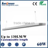 Suspended Mounted T8 LED Linear Light, Linkable Suspended Light