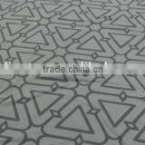 Grey Triangle Polyester Milk Fiber Spandex Print Lycra Fabric thumbnail-6