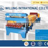 colour steel Roof and step tile making machine