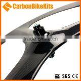 CarbonBikeKits High Quality Carbon Clincher 3 Spokes Wheel 3SW-C thumbnail-4