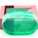 OEM &ODM Service Pure Natural Solid Form Olive Oil Handmade Transparent Toilet Soap thumbnail-4