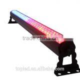 Sections control dmx led bar 240*10mm RGB LED Wall washer battery powered lighting bar