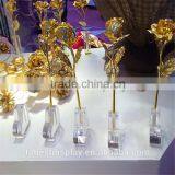 Excellent Craft High Clear Heart Shaped Acrylic Vases Wholesale for Home Decoration Manufacturer thumbnail-2