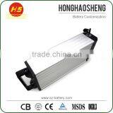 Customized Rechargeable 48V 10.4Ah E-bike Lithium Battery Packs With Aluminium Case thumbnail-1