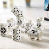 11OZ Own Design White Porcelain Tea Cup With Printing thumbnail-1