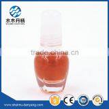 Round 5ml Mini Cap With Brush Clear Glass Nail Polish Bottle thumbnail-1