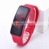 Silicone Rubber Gel Jelly Unisex LED Wrist Mens Watch Bracelet thumbnail-1