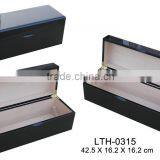 Luxury Finish Wooden Wine Packaging Box thumbnail-1