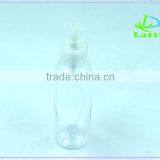 Cosmetic Packing Empty Clear Pet Bottle With Spray Cap Plastic Travel Bottle Set thumbnail-3