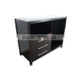 Days Inn 3 Drawer Combo Micro Refrigerator Cabinet Hotel Furniture thumbnail-4