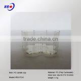 HRX-PC41 COLOR FLOWER TEALIGHT CANDLE HOLDERS OF PC