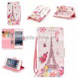 Leather Flip for ipod Touch 5 Cover case, for ipod touch 5 wallet leather case