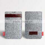 2016 Hot Selling SIKAI Flannel Bag Case for Smart Phones 4.7 5.5 5.7 6inch Phone Case Bag Smooth Flannel Leather Sleeve thumbnail-3