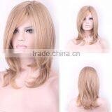 Fashion Medium Long Curly Wavy Cosplay Full Wig Women Wigs Girl Gift N502 thumbnail-1