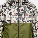 Daijun Oem 100%polyester Autumn Green Colour With Zipper Custom Long Sleeve Camo Jacket thumbnail-3