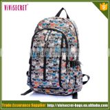 Guangzhou cute anime hipster teens school bags and backpacks
