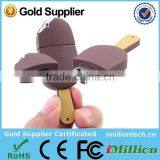 PVC Icecream USB Flash Drive USB Stick for Festival Gift for Kid Logo Free for Sale For Promition Good