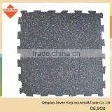 Best Quality Sound Insulation Rubber Flooring for Fitness Room 1mx1mx15mm Rubber Flooring for Gym thumbnail-2