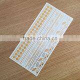 BSCI Approved Temporary Customized Body Gold and Silver Tattoos thumbnail-1