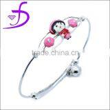 Factory Price High Fashion 925 Silver Jewelry High Quality Enamel Bangle thumbnail-1