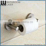 China Manufacture Multi-Purpose Zinc Alloy Brush Nicked Bathroom Sanitary Items Wall Mounted Toilet Paper Holder thumbnail-1
