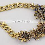 New Hot Selling Flower Choker Collar Vintage Pendant Statement Necklace Women Necklaces & Pendants Fashion Necklaces for Women 2 thumbnail-6