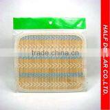 Four-edge-type Bamboo Mats/Table Mats/Placemats For One Dollar Item,Heat Resistant For Kitchen Use
