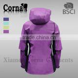 Newest Develop Lady 100% Polyester 2.5 Layer 3*3 Ripstop Waterproof Jacket thumbnail-4