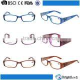 Custom Variety Colored Fraem Plastic Material Glasses for Reading