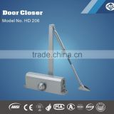 HD 206 aluminum alloy heavy duty door closer hydraulic door closer