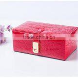 Chinese Factories Wholesale Custom Luxury Leather Jewelry Box, Fashion Beautiful Gift Box