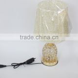 No.1 yiwu exporting commission agent wanted modern life printing european luxury bedside table lamp