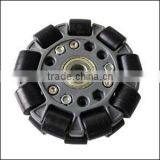 100mm Double Plastic Omni Wheel W/Bearing Rollers & Central Bearing 14058 thumbnail-1