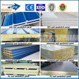 Low Price Second Hand Aluminum Eps pu Wall Roof Sandwich Panel House thumbnail-1