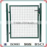 Euro Garden Gate, Round Post Garden Gate, Green Garden Door thumbnail-3