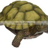 Personalized Handmade Color Painted Decorative Garden Tortoise Outdoor Decor thumbnail-1