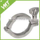 1.5" Tri Clover Clamp Fits 50.5MM OD Ferrule Flange Stainless Steel 316 thumbnail-1